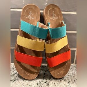 Corkys Sandals Size 9